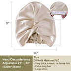 ZIMASILK 100% 22 Momme Mulberry Silk Bonnet - Image 5