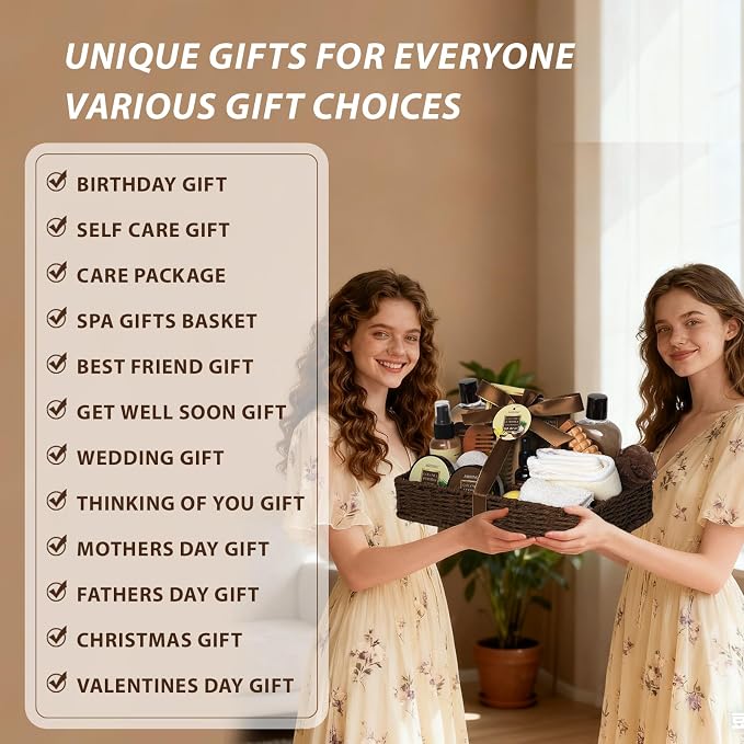 19-Piece Bath and Body Gift Basket Set - Image 5