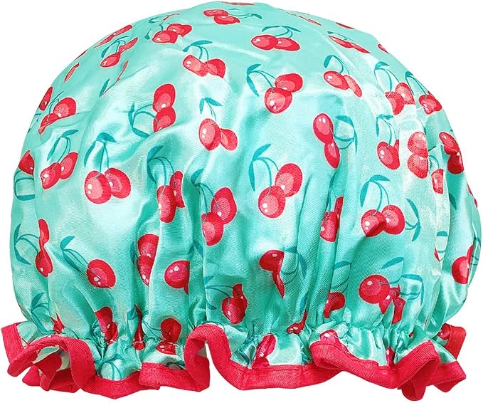 allydrew Reusable Women's Waterproof Shower Caps by allydrew