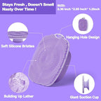 2 PCS Face Scrubber, Soft Silicone Face Exfoliator - Image 5