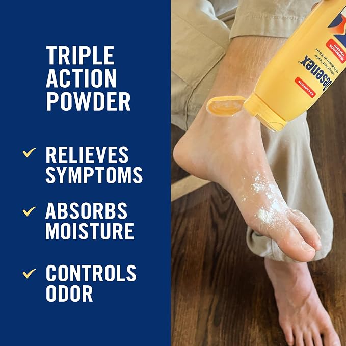 Desenex Foot Powder | For Athlete's Foot | 3 Ounce | Pack of 2 | Shake Formula - Image 3