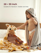 Momcozy Baby Bath Towels with Visualize Health Label - Image 9