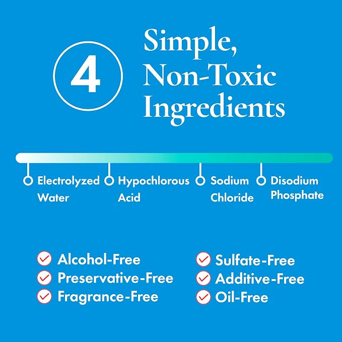 Hypochlorous Acid Spray for Face, Skin & Eyelids – pH-Balanced HOCl Facial - Image 6
