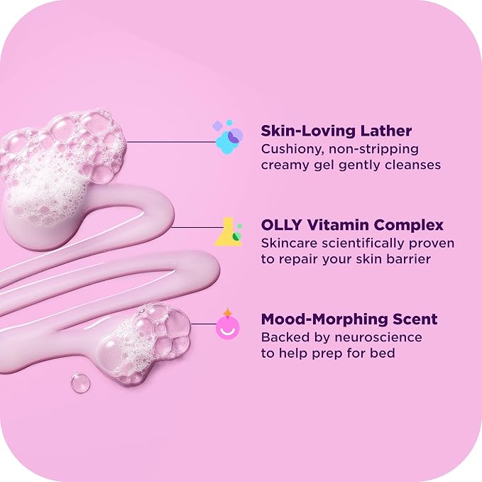 OLLY Renew Body Wash with Vitamin D, Retinol & Botanicals – Nourishing Cleanser - Image 6