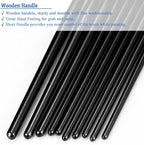 BOSOBO Paint Brushes Set, 2 Pack 20 Pcs Round Pointed Tip Nylon Hair Artist - Image 5