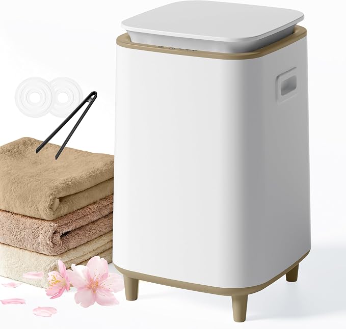 22L Towel Warmer for Bathroom – Fast Heating Blanket Warmer, Fits Two 40" x 70" by warmcozy