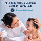 CeraVe Baby Wash & Shampoo, 2-in-1 Tear-Free - Image 2
