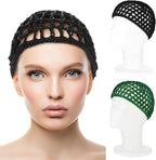 WLLHYF Wig Cap Thick Long Hair Caps Adjustable Net Mesh Braided Weaving Making - Image 2