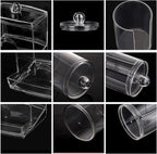 Tbestmax Bathroom Organizer Accessories Set-10 OZ, 7 OZ Qtips Holder Storage - Image 4