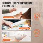VEVOR Hair Steamer, 2 in 1 UV Ozone Hair & Facial Steamer - Image 6
