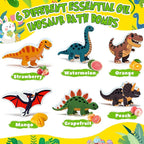 Easter Bath Bombs for Kids, Dinosaur Bath Bomb Gifts for Boys & Girls, 6 Pack - Image 4