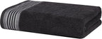 CASA COPENHAGEN® He & She 10 Pieces Hand Towel Set, Granite Grey + Mirage Grey - Image 6