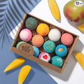 LifeAround2Angels New Faviorite Bath Bombs Gift Set 12 Pack Made in USA Fizzies by Lifearound2angels