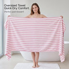REDKISS Ultra Soft Bath Towel Set 6-Piece 35"x70" | 100% Microfiber, Highly - Image 7