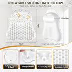 Silicone Bath Pillows for Tub - Image 3