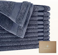 BIOWEAVES 100% Organic Cotton 700 GSM Luxury Wash Cloths GOTS Certified 13" x by BIOWEAVES