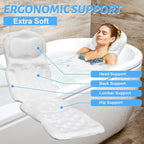 Full Body Bath Pillow for Bathtub, Thick Bathtub Cushion for Soaking Tub - Image 3