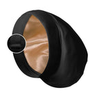 Satin Bonnet Silk Lined Sleep Cap- Adjustable Hair Cover by Blueelf