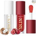 LANGMANNI Moisturizing Lip Oil, No-Sticky Lip Gloss Lip Balm Lip Care, Fruit by LANGMANNI