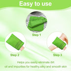Tatuo 12 Pieces Korean Exfoliating Mitt Glove Italy Towel Body Skin Scrubber - Image 4