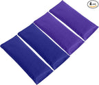 Sunshine Yoga 4-Pack Scented Sateen Eye Pillows, Low-Luster, Hot or Cold Therapy by SunshineYoga