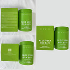 Creamy Oats Milk Bath Soak Hydrate Moisturize Soften Skin Aloe Vera Honey - Image 9
