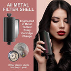 Metal Durable High Flow Shower Filter, 90% dechlorination effect, adsorbs heavy - Image 4