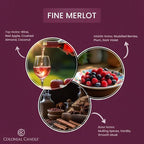 Colonial Candle Fine Merlot Scented Candle Jar, Highly Fragranced Candles - Image 2
