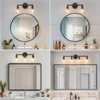 Bathroom Light Fixtures, 2-Light Modern Bathroom Vanity Light, Wall Lights Over - Image 6