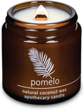 Hemlock Park Pomelo Citrus Apothecary Hand-Poured Scented Candle | Crackling by HemlockPark