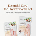 Epielle Hydrating Foot Mask 6 Pairs, Relieve and Soften - Image 8