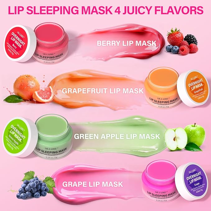 Lip Mask Set 4 Pcs, Mothers Day Gifts - Image 3