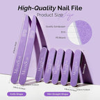 MelodySusie Nail File Kit, Professional Manicure Pedicure Supplies - Image 6