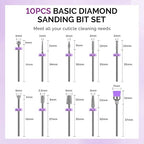 MelodySusie Nail Drill Bits, Nail Gel Polish Remover Tool - Image 9