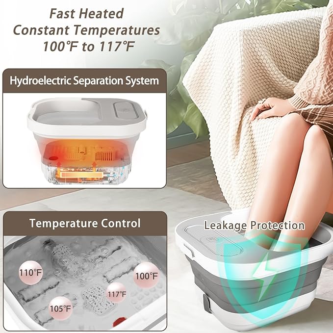 UNIFULL Collapsible Foot Spa Bath - Image 4