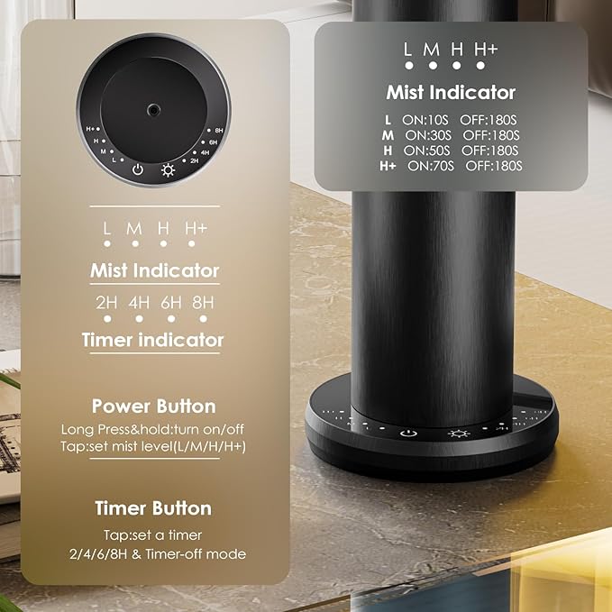 Waterless Essential Oil Diffuser, Aromatherapy Diffusers, Scent Diffusers - Image 3