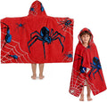 Peryiter 1 Pcs Spider Hooded Bath and Beach Towel 100% Cotton Pool Towels by Peryiter