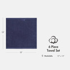 Madison Park 6-Piece Towel Washcloths Set - Image 9