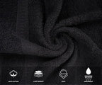 Premium 100% Cotton Hand Towels – Pack of 24, 16x27 Inch – Quick-Dry, Highly - Image 8