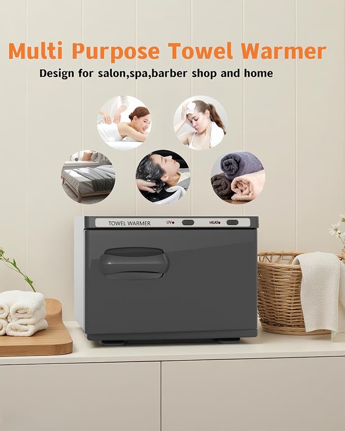 Towel Warmer, Hot Towel Warmers Spa, 8L Professional Mini Towel Warmer - Image 5