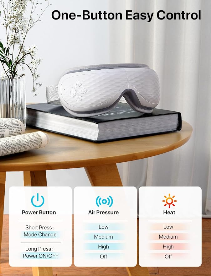 ALLJOY Eye Massager with Heat, Mothers Day Gifts - Image 3