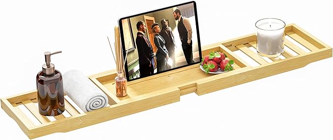 Bathtub Tray - Bath Tray Expandable - Bath Table Trays - Image 6