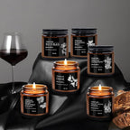 Scented Candles for Men | 6 Pack Candles for Home Scented, 150 Hour Burn Time - Image 5