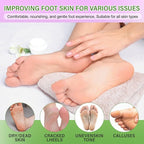 12Pack Moisturizing＆8Pack Foot Peeling Foot Mask, Hydrating Foot Masks Dry - Image 5