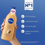 NIVEA Cocoa Butter Body Lotion for Dry Skin - Image 3