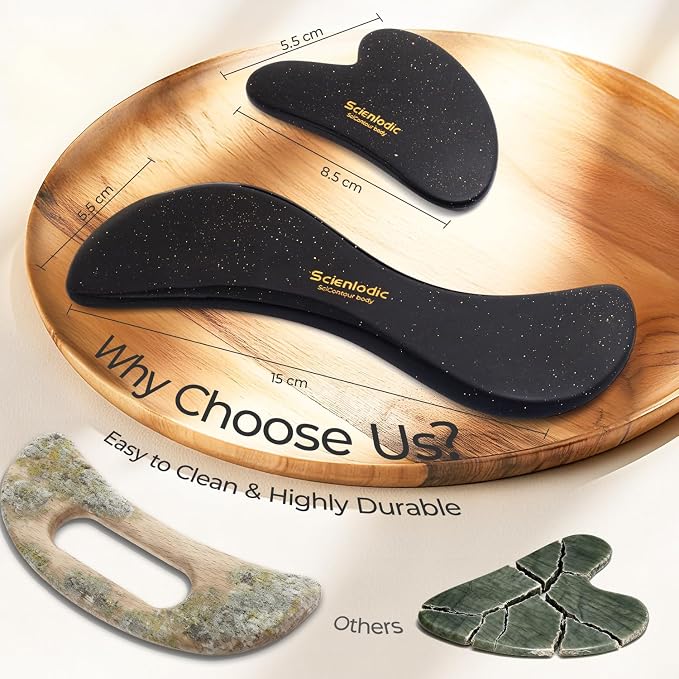 Scienlodic 2 Pcs Gua Sha Massage Tools - Image 8
