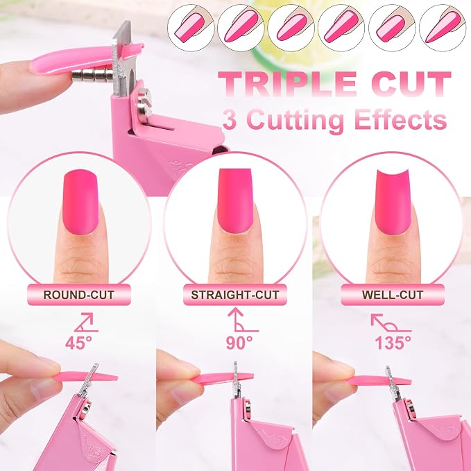 Light Pink Metal Premium Nail Clippers - Image 4