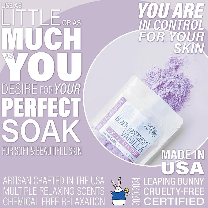 Luxiny Vegan Milk Bath Soak Made - Image 6