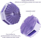 iTokGoK® Premium Silver-Infused 2 in 1 Silicone Body Scrubber, Double-Sided - Image 5