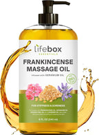 Frankincense Massage Oil – 100% Pure & Natural by Lifebox+Essentials